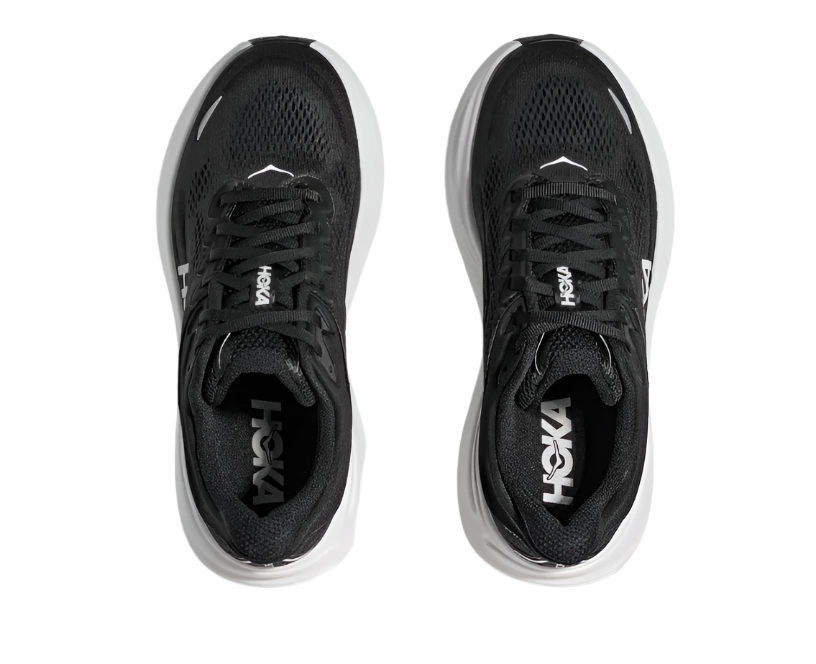 Hoka Bondi 9 Black White Homme