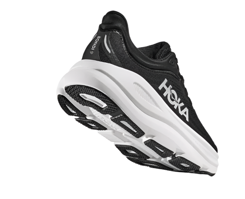 Hoka Bondi 9 Black White Homme