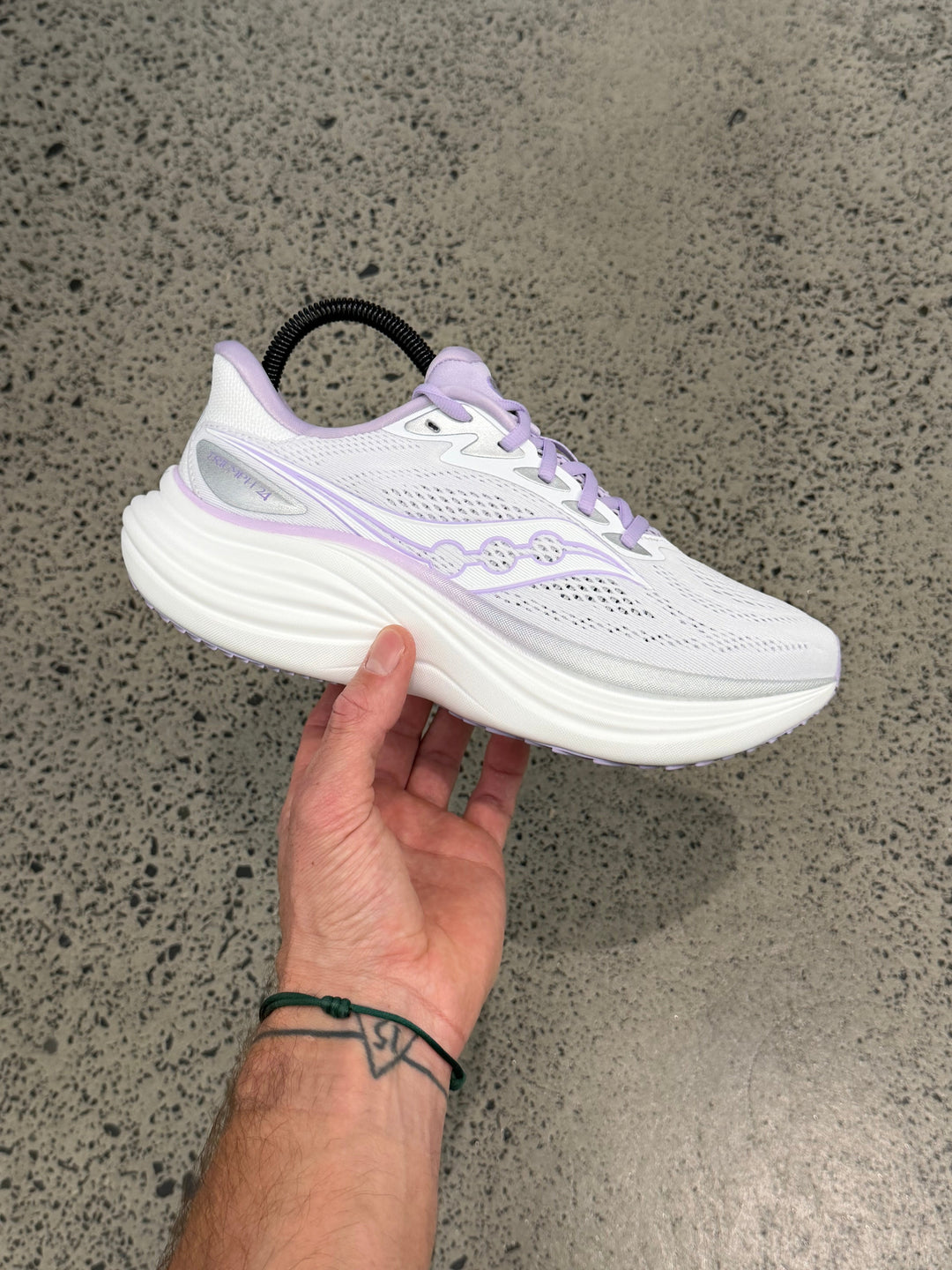 Saucony Triumph 24 White Pastel Femme