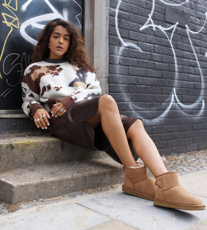 UGG Classic Mini II Boot Chestnut Femme