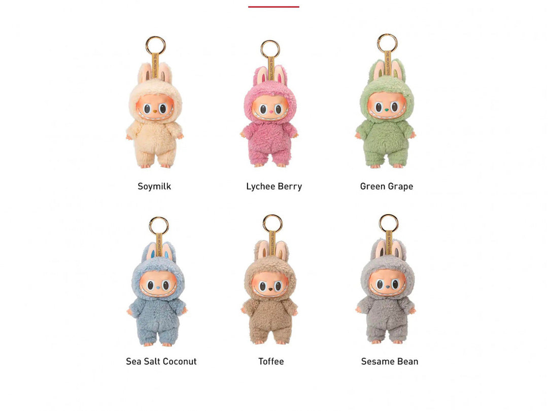 Pop Mart The Monsters Labubu "Exciting Macarons" - Vinyl Face Plush Pendant (Blind Box)
