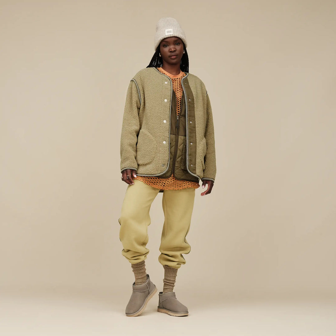 UGG Classic Ultra Mini Cobble Grey Femme