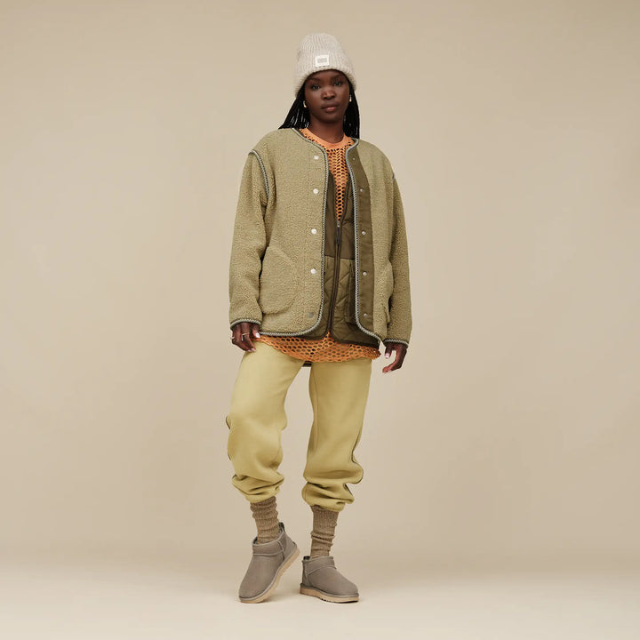 UGG Classic Ultra Mini Cobble Grey Femme