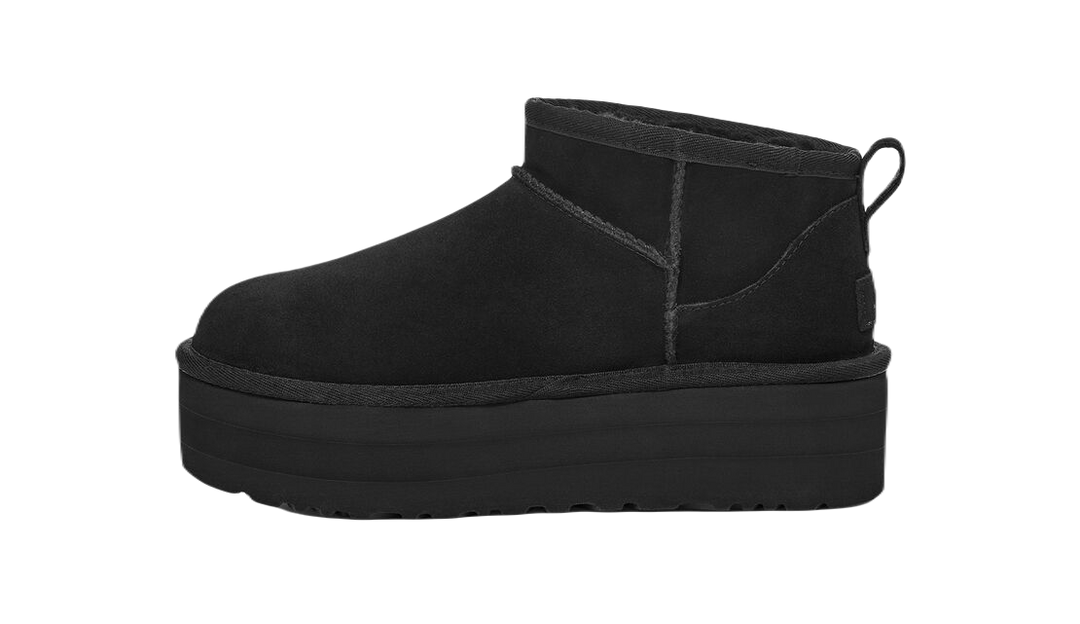UGG Classic Ultra Mini Platform Boot Black Femme