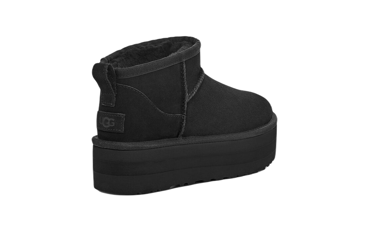 UGG Classic Ultra Mini Platform Boot Black Femme
