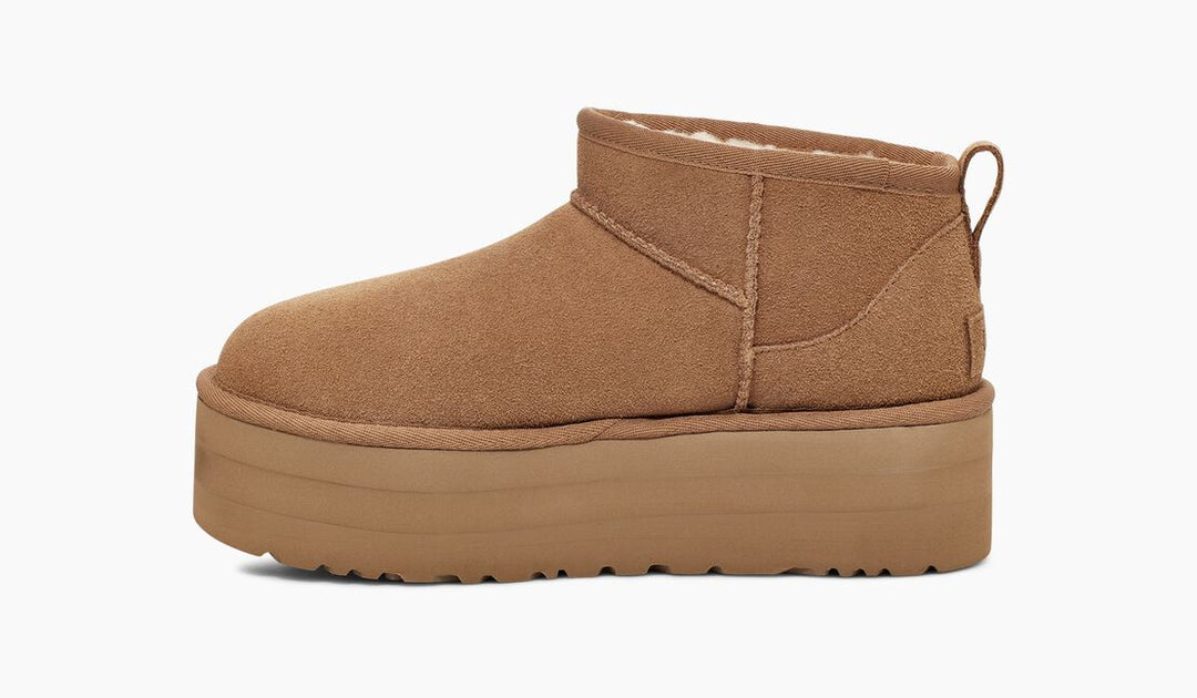 UGG Classic Ultra Mini Platform Boot Chestnut Femme