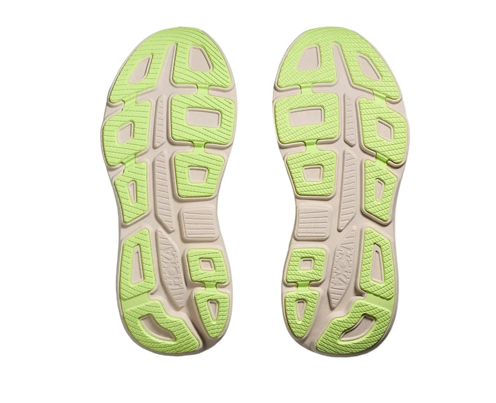 HOKA Bondi 9 Grout Neon Yuzu Homme