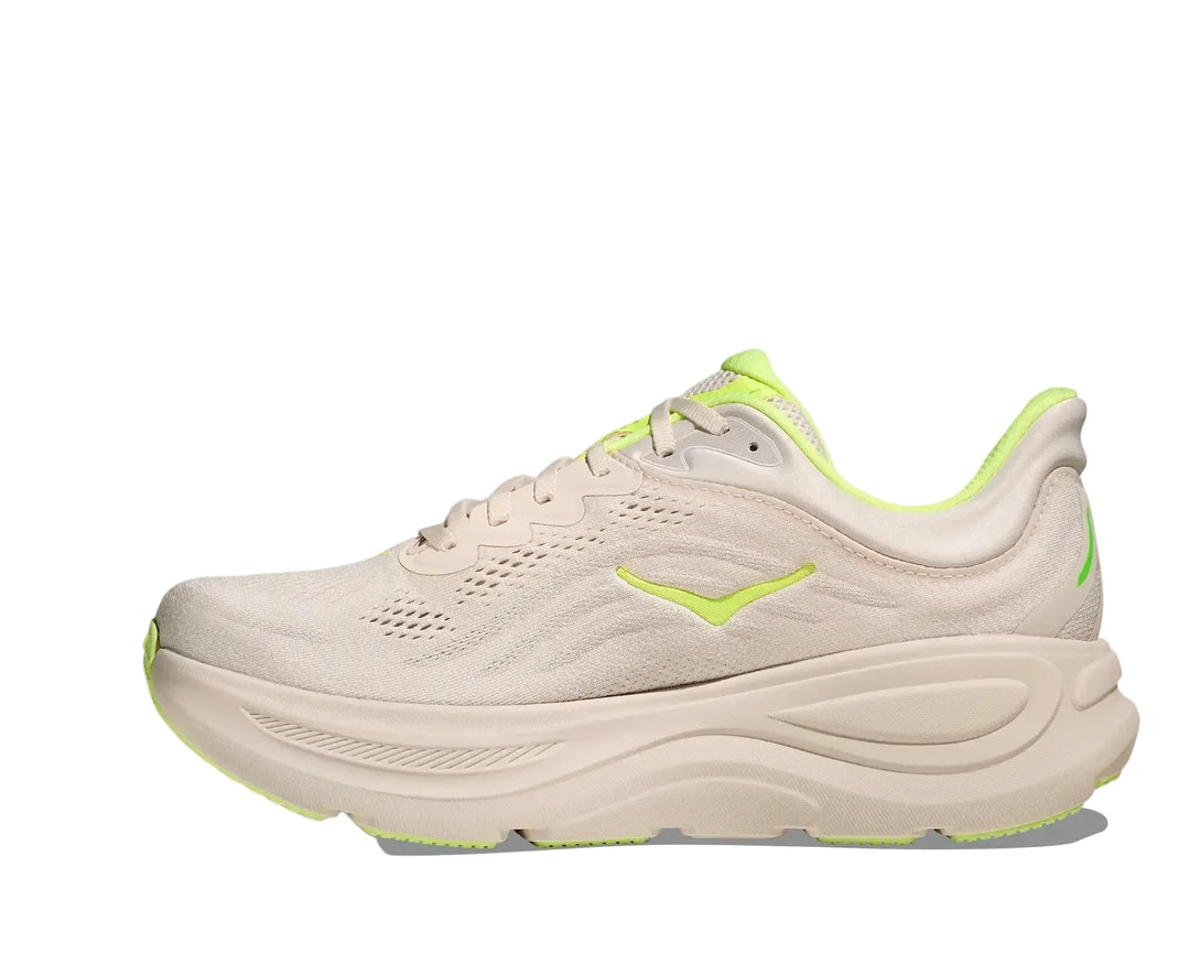 HOKA Bondi 9 Grout Neon Yuzu Homme
