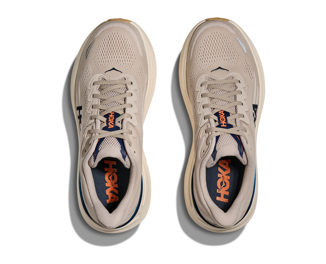 HOKA Bondi 9 Stucco Grout Homme