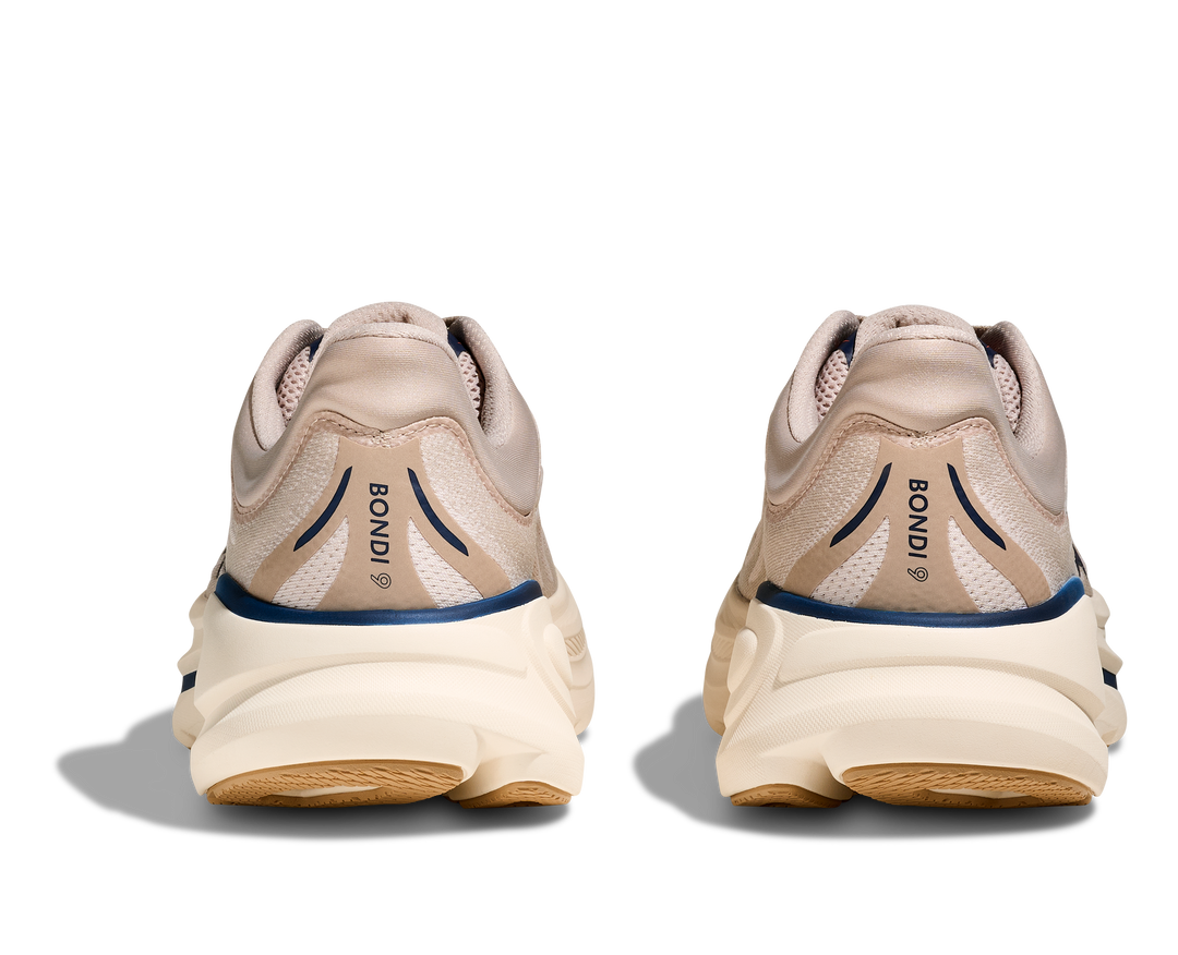 HOKA Bondi 9 Stucco Grout Homme