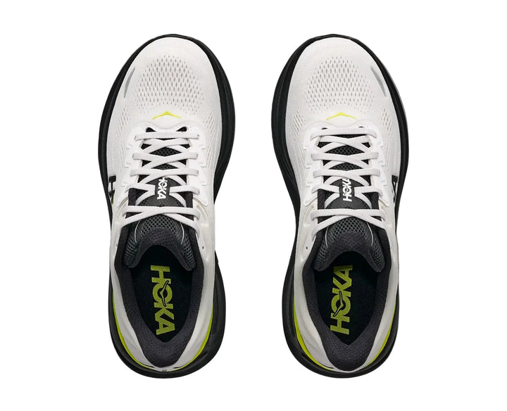 HOKA Bondi 9 White Citrus Homme