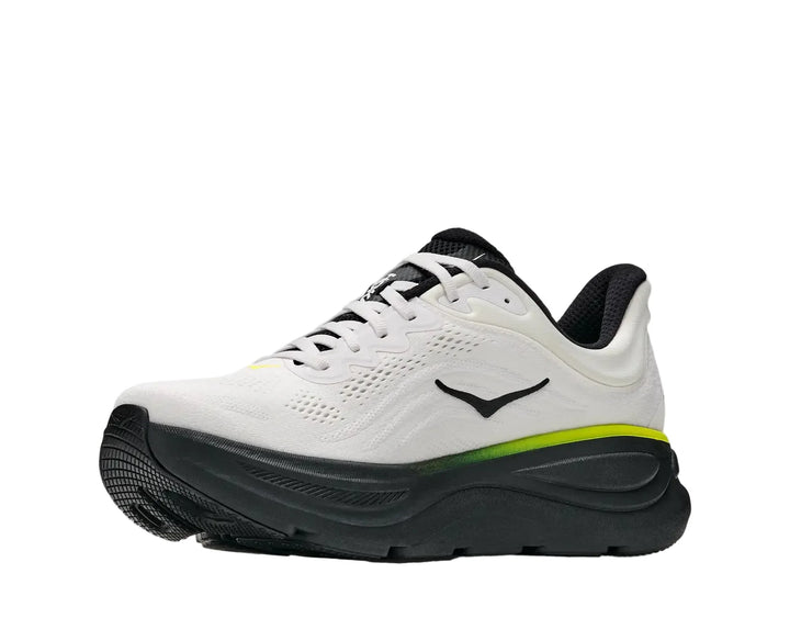 HOKA Bondi 9 White Citrus Homme