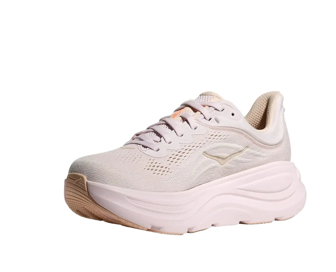 HOKA Bondi 9 Lilac Cream Tangerine Glow Femme