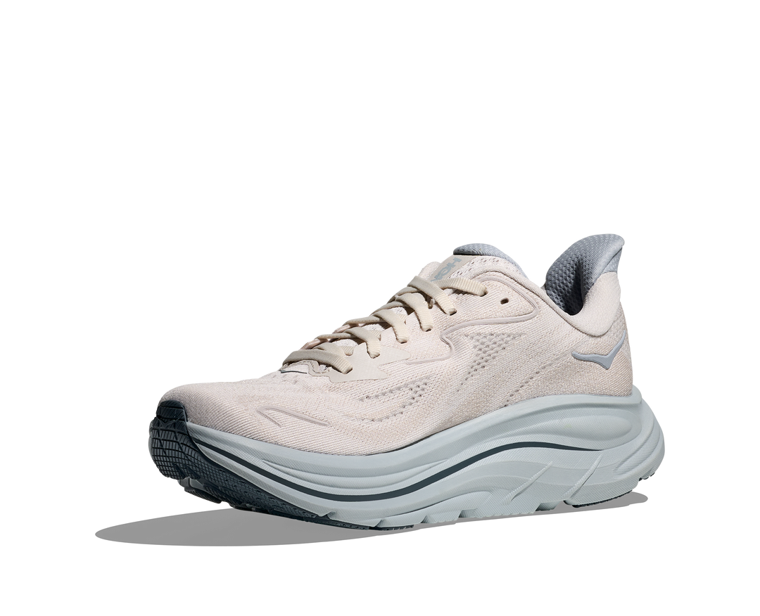 HOKA Clifton 10 Grout Mineral Blue Femme