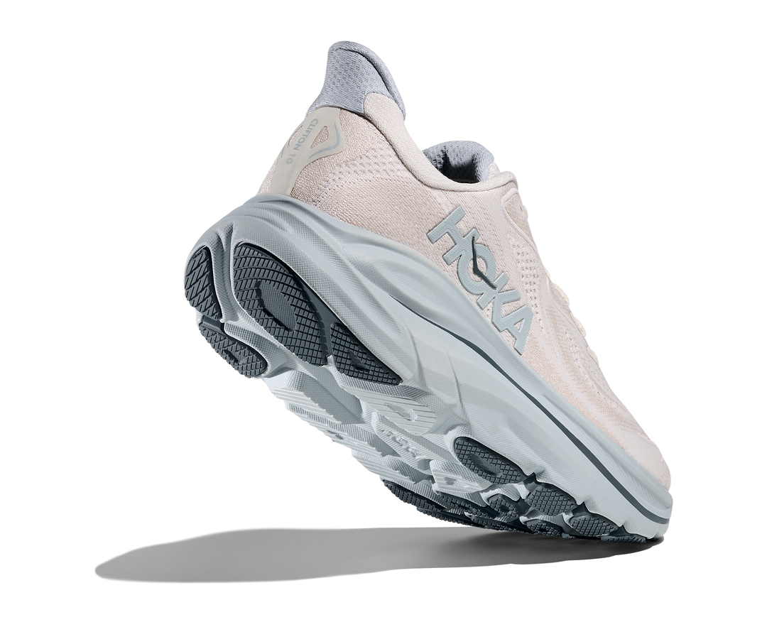 HOKA Clifton 10 Grout Mineral Blue Femme