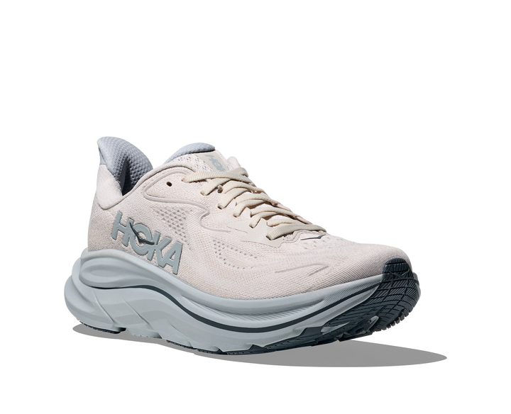 HOKA Clifton 10 Grout Mineral Blue Femme