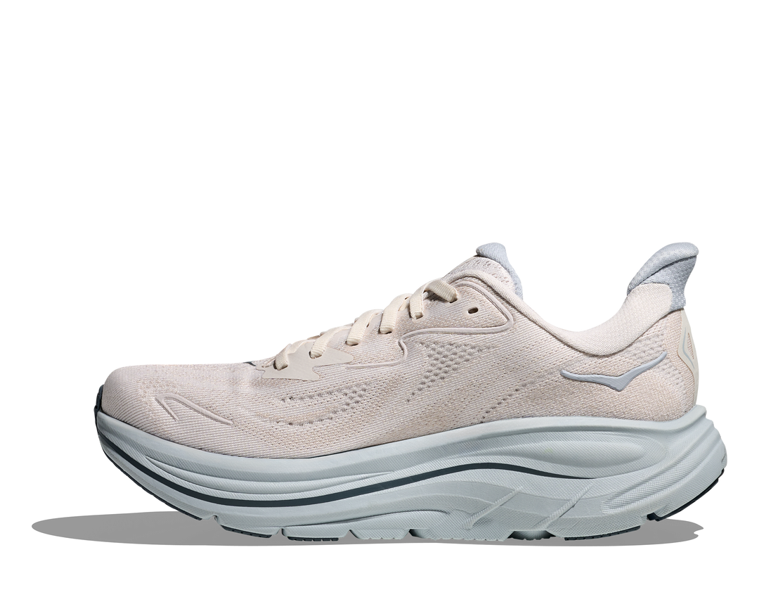 HOKA Clifton 10 Grout Mineral Blue Femme