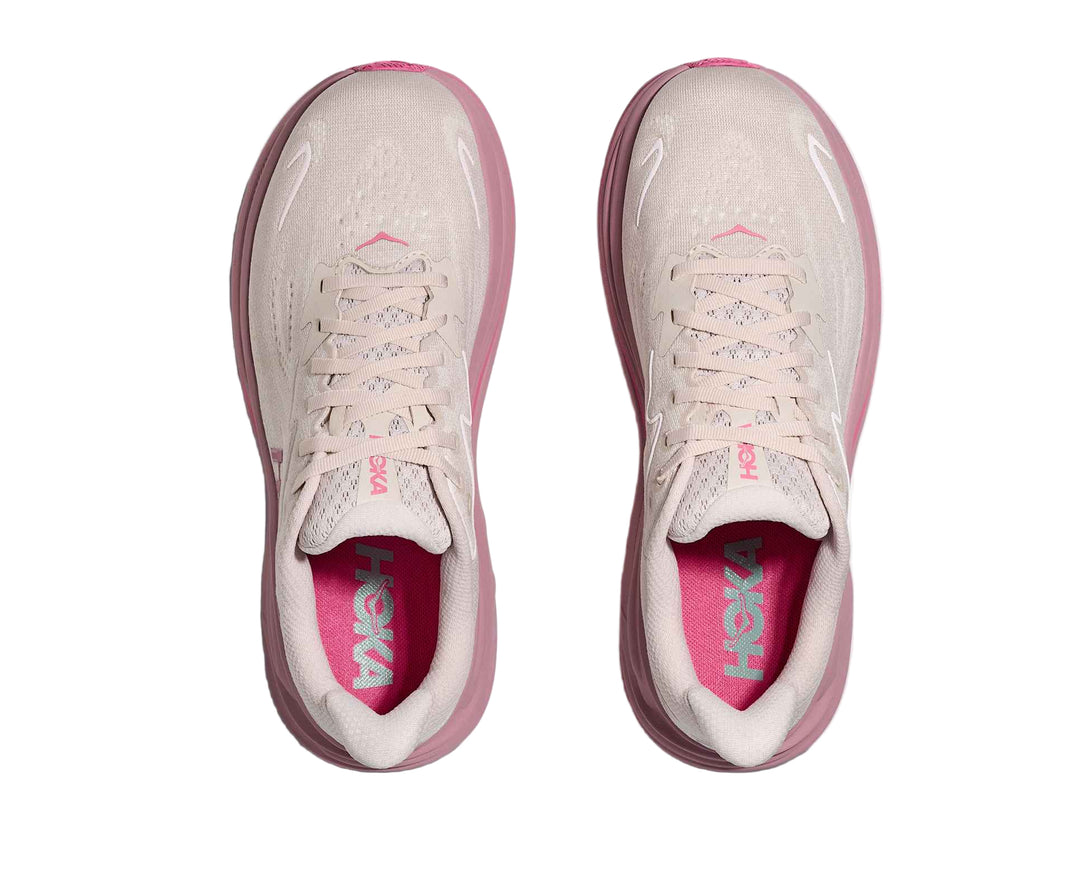 Hoka Clifton 10 Rose Cream Dried Rose Femme