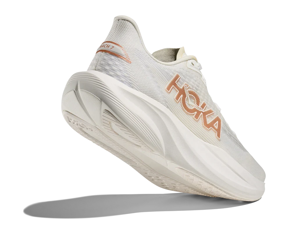 HOKA Mach 7 Frost Rose Gold Femme