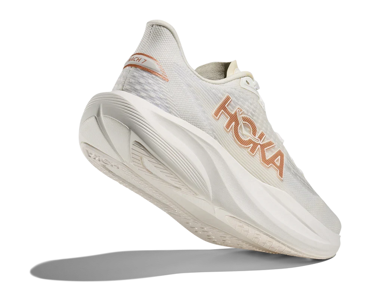 HOKA Mach 7 Frost Rose Gold Femme