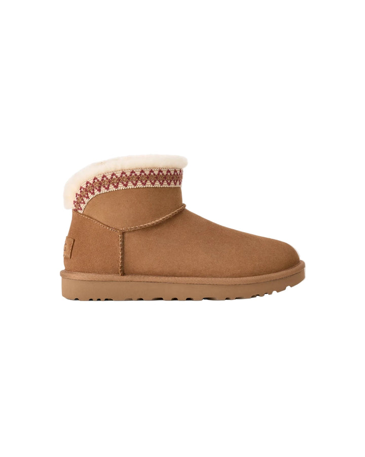 UGG Classic Ultra Mini Taslyn Chestnut Femme