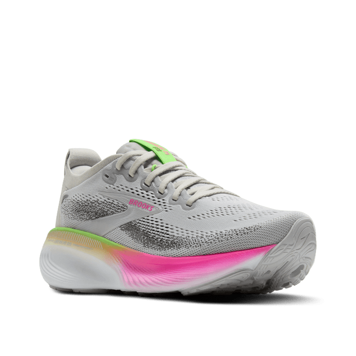 Brooks Adrenaline GTS 25 Oyster Pink Green Femme