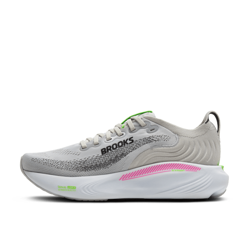 Brooks Adrenaline GTS 25 Oyster Pink Green Femme