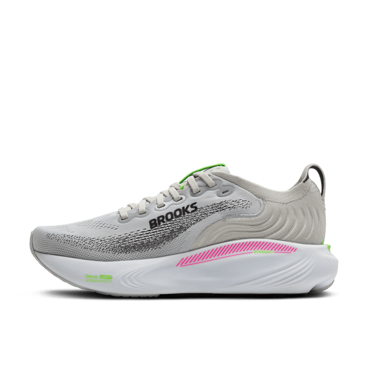 Brooks Adrenaline GTS 25 Oyster Pink Green Femme