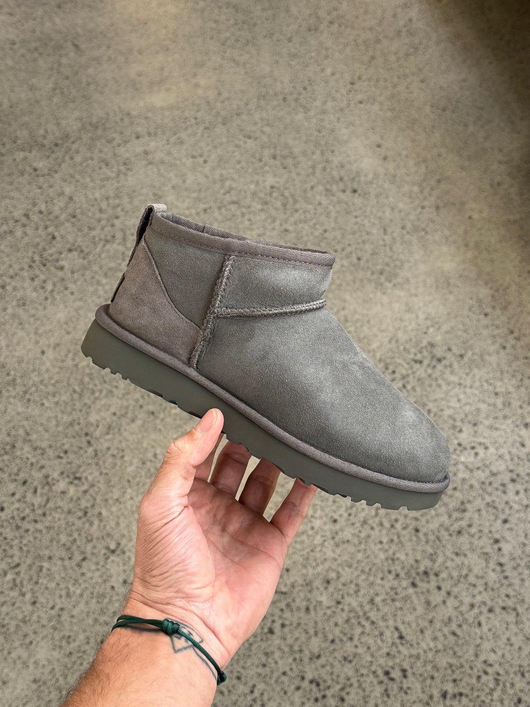 UGG Classic Ultra Mini Grey Femme