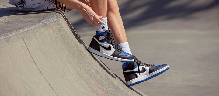 Nike Air Jordan 1 Retro High Royal Toe Homme
