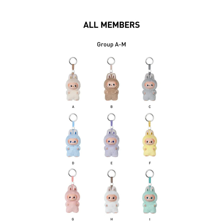 Popmart Labubu THE MONSTERS 'Pin for Love' Series-Vinyl Plush Pendant Sealed Case (A-M)