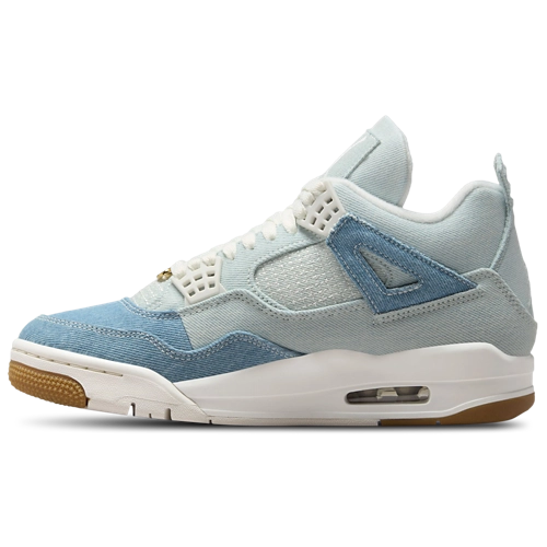 Nike Jordan 4 Retro TEX Denim Worn Blue Femme