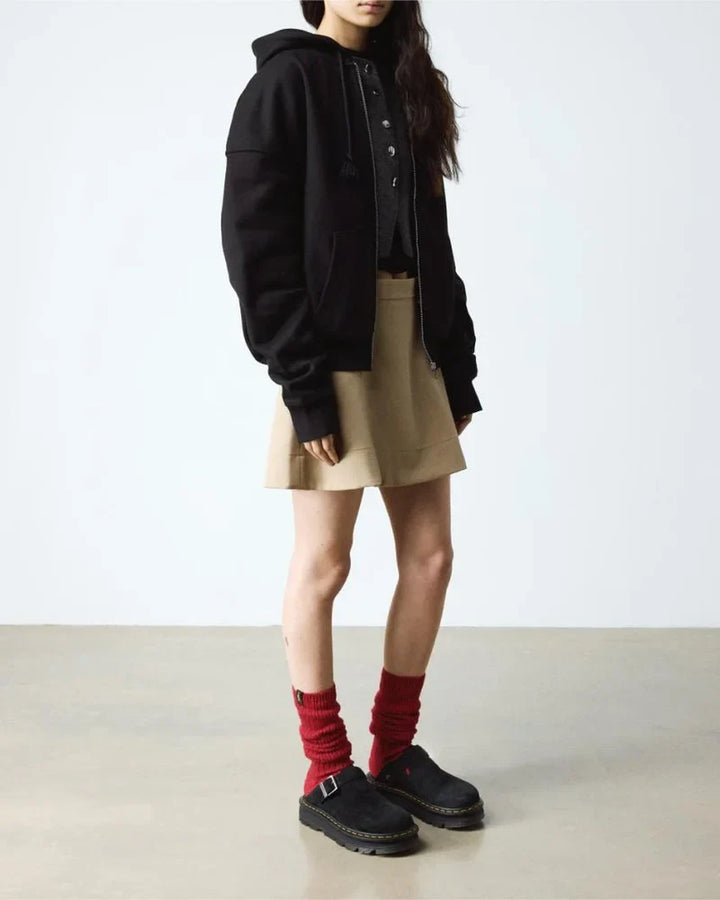 Dr Martens Zebzag Black Suede