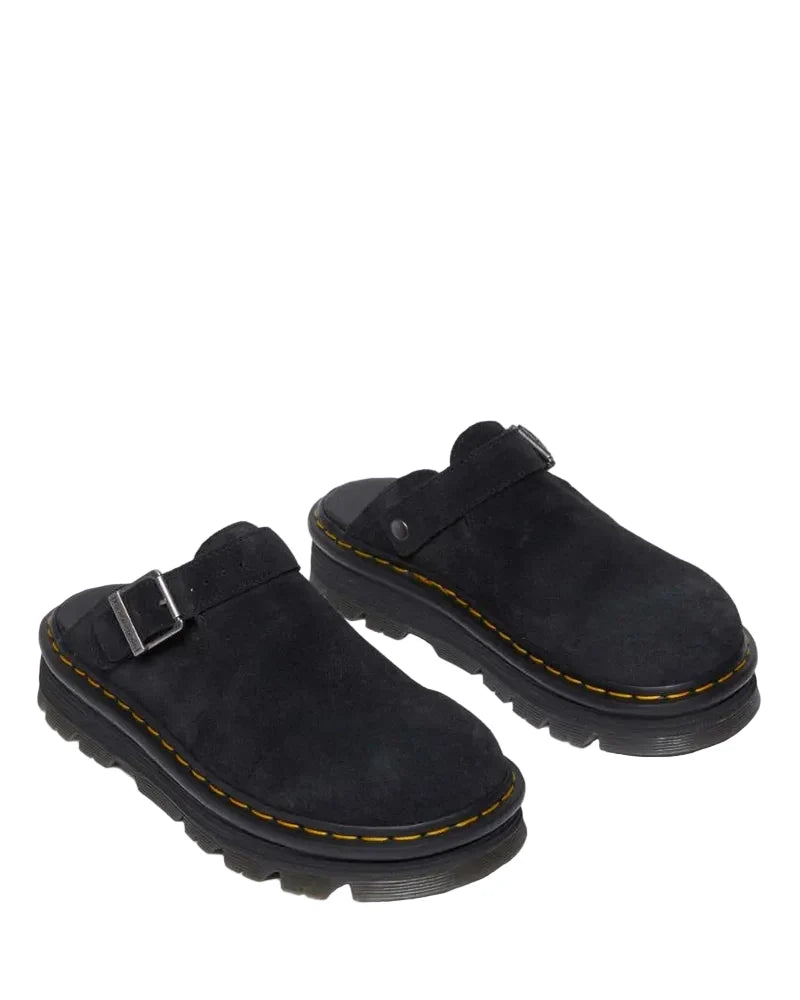 Dr Martens Zebzag Black Suede