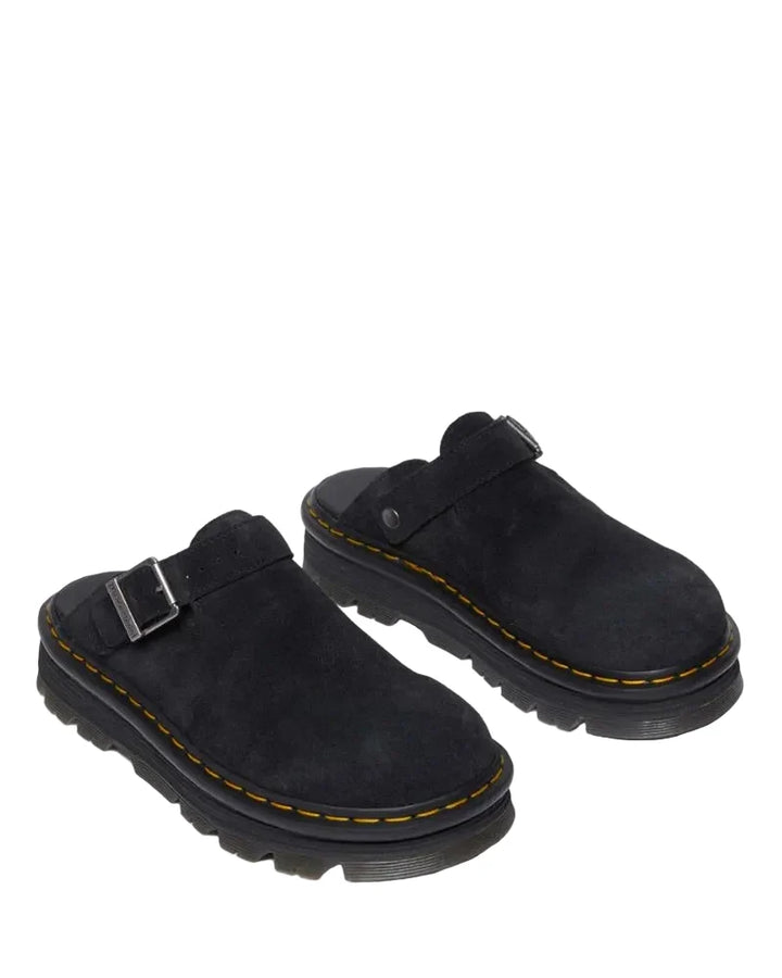 Dr Martens Zebzag Black Suede