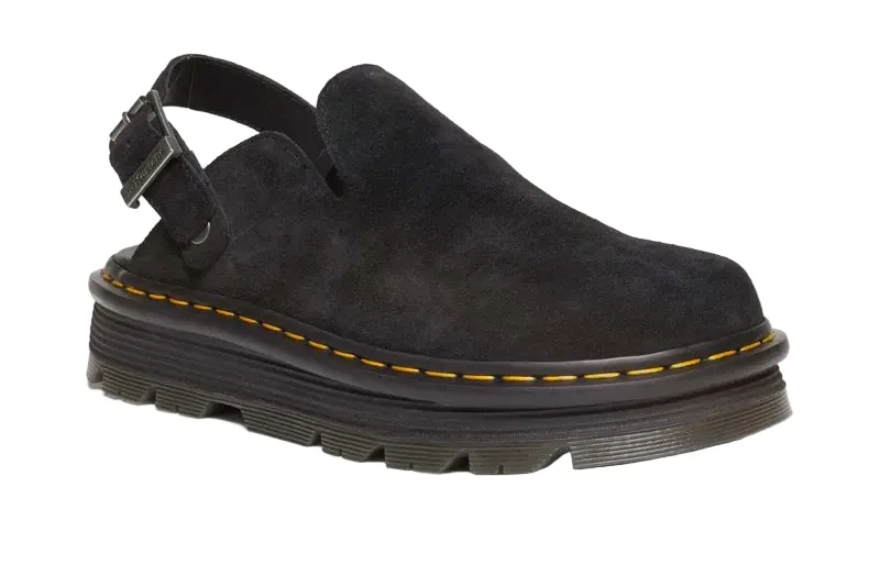 Dr Martens Zebzag Black Suede