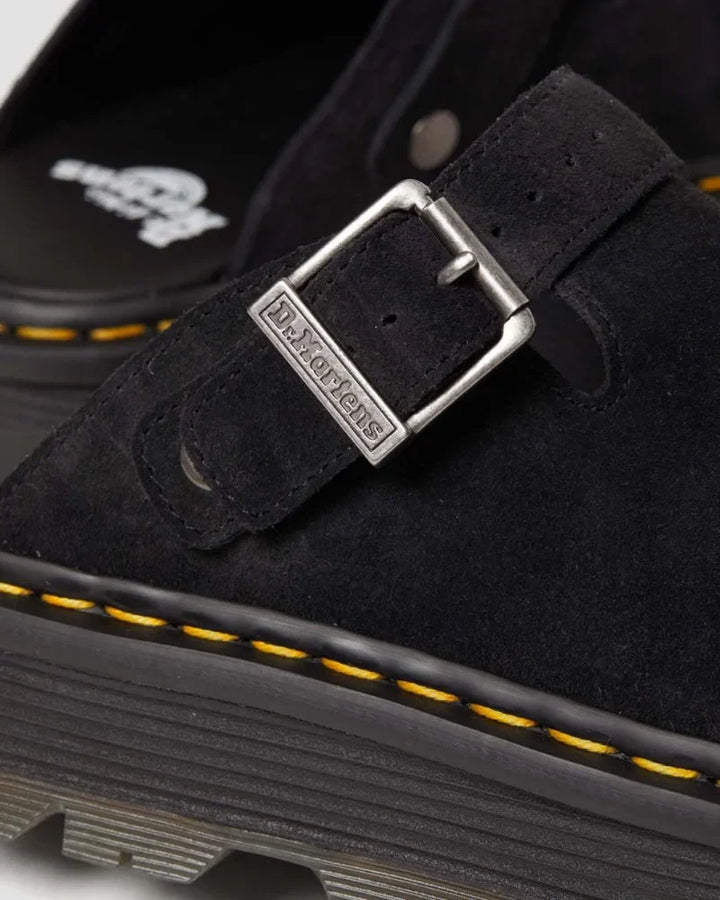 Dr Martens Zebzag Black Suede