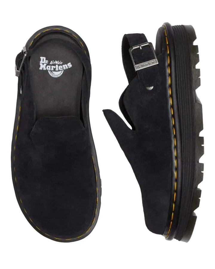 Dr Martens Zebzag Black Suede