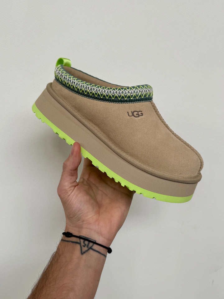 UGG Tazz Mustard Seed Vibrant Green Femme