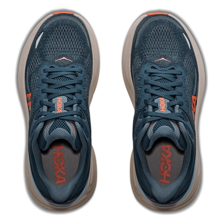 HOKA Bondi 9 Faded Navy Slate Blue Femme