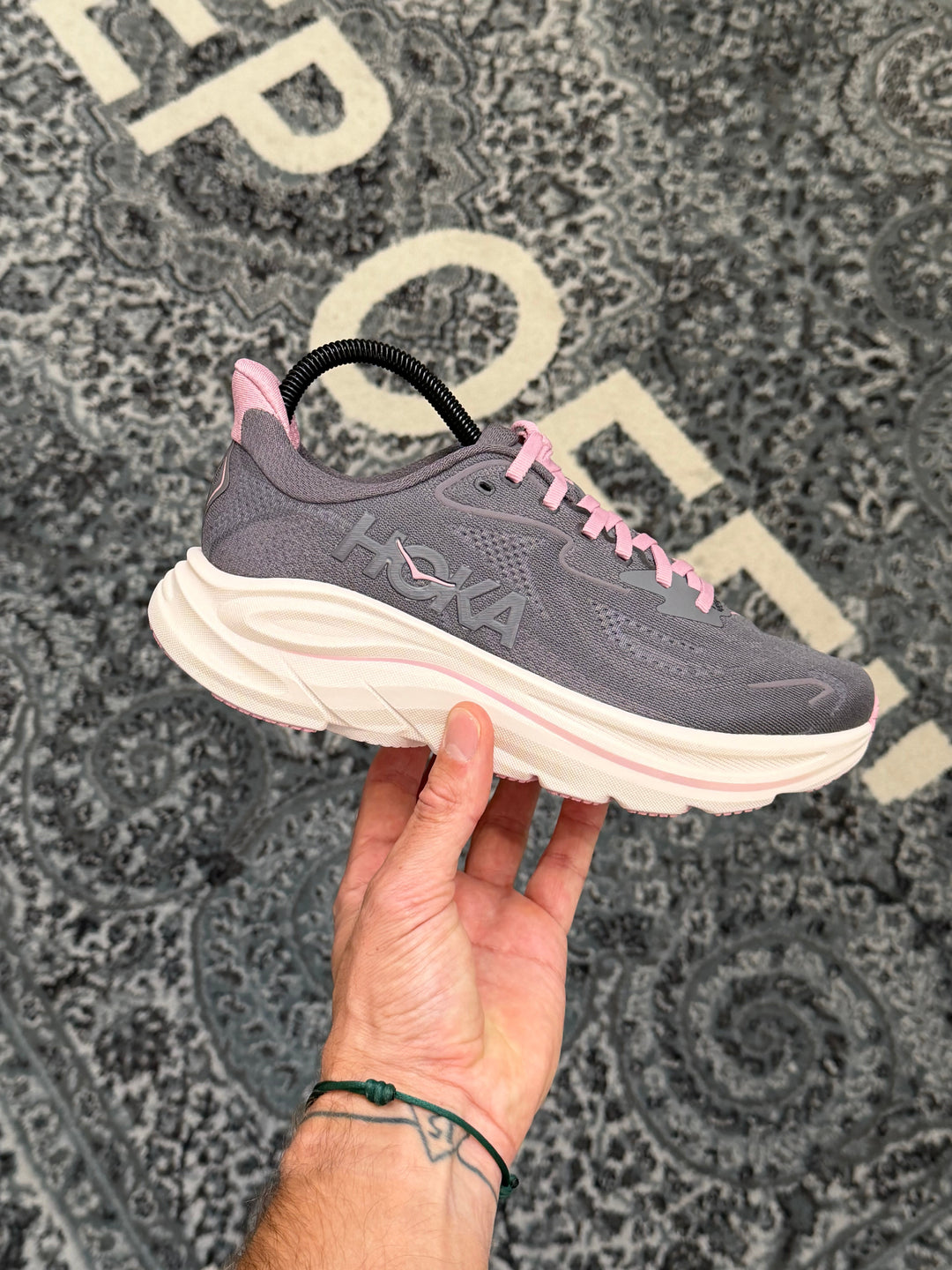 HOKA Clifton 10 Galaxy Dried Rose Femme