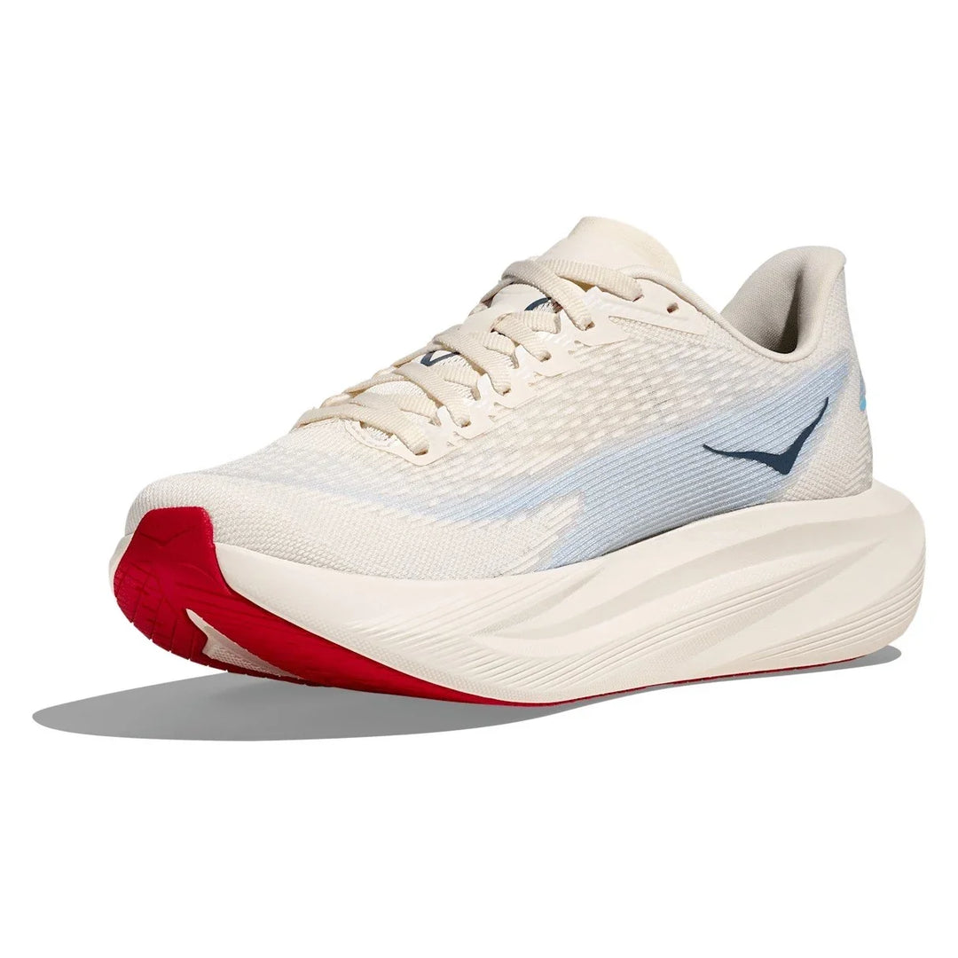 HOKA Mach 7 Alabaster Soaring Blue Femme