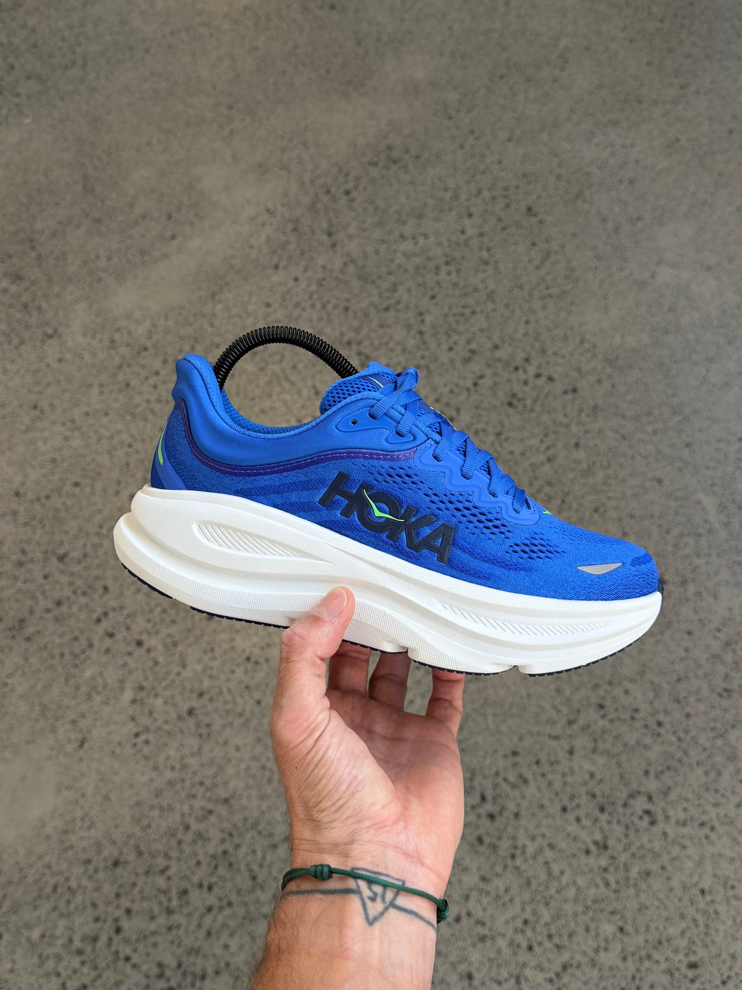 HOKA Bondi 9 Cobalt Blue Ultramarine Homme