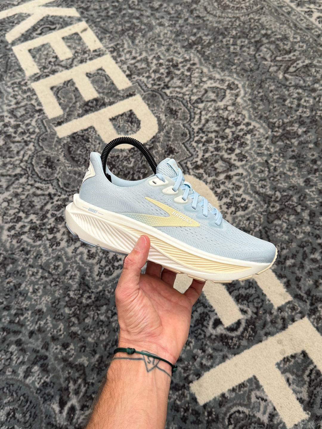 Brooks Ghost 17 Skyway Coconut Sand Femme