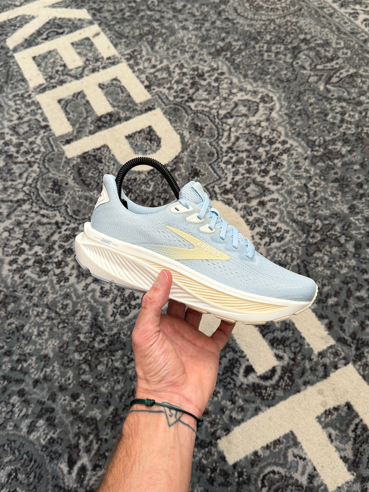 Brooks Ghost 17 Skyway Coconut Sand Femme