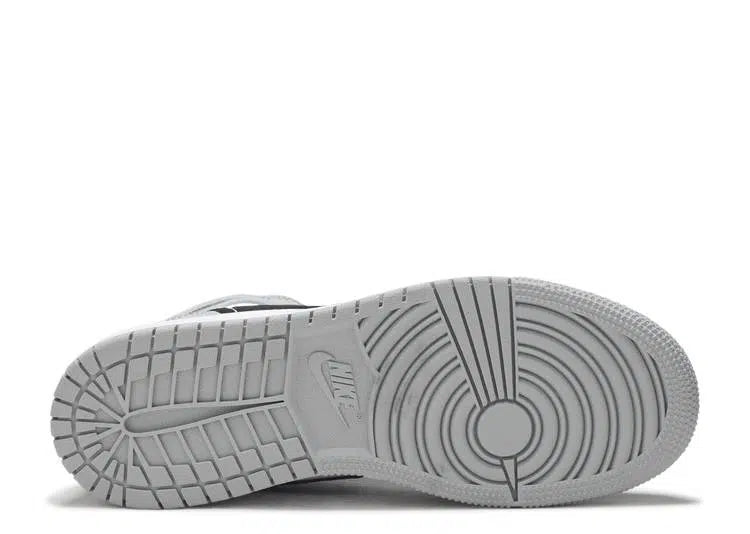 Nike Air Jordan 1 Mid Light Smoke Grey GS Femme