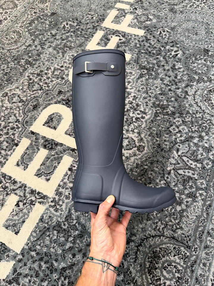 Hunter Originals Tall Boot Navy Femme