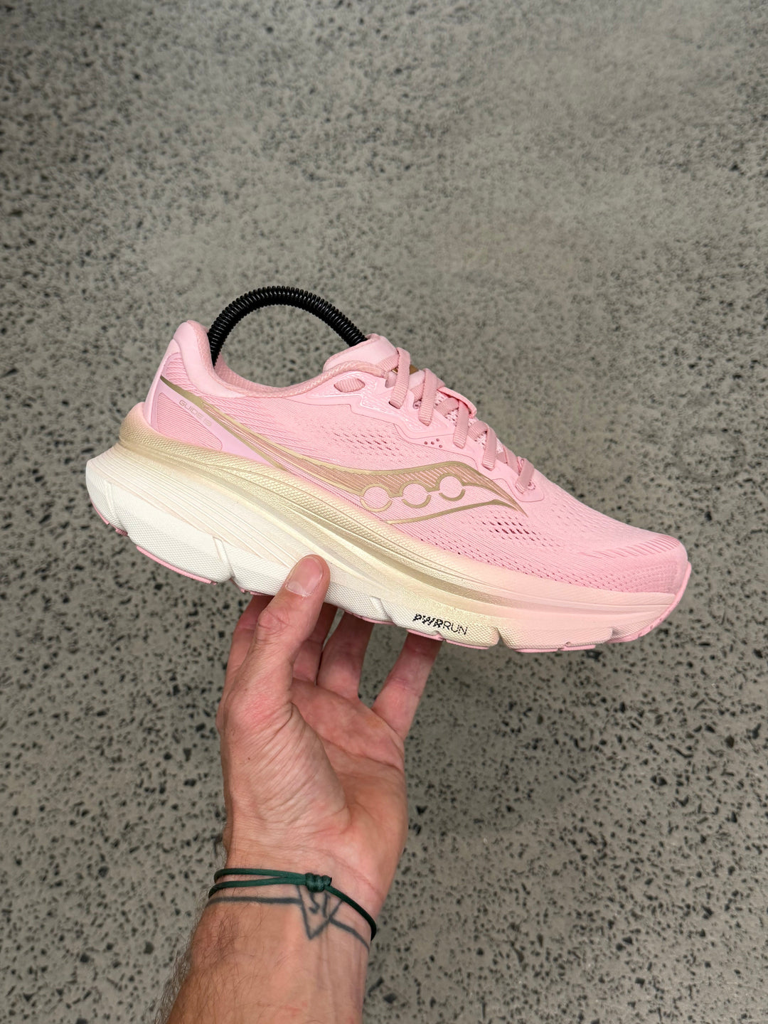 Saucony Guide 19 Touch Ivory Femme