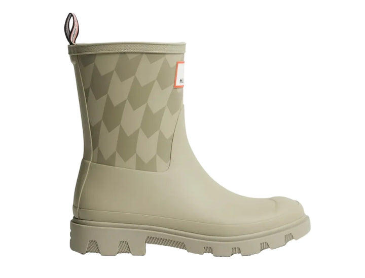 Hunter x Maison Kitsuné Chevron Downpour Boot Ash Tree Silver Sage Unisexe