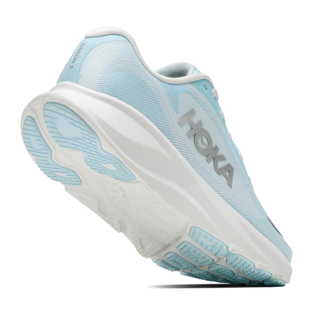 HOKA Rincon 5 Glimmering Blue Silver Femme